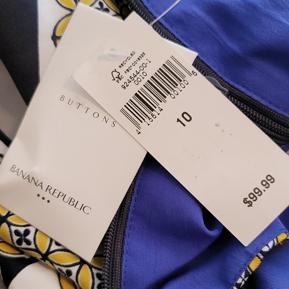 Banana Republic Geometric Shift Dress size 10 - Picture 14 of 16